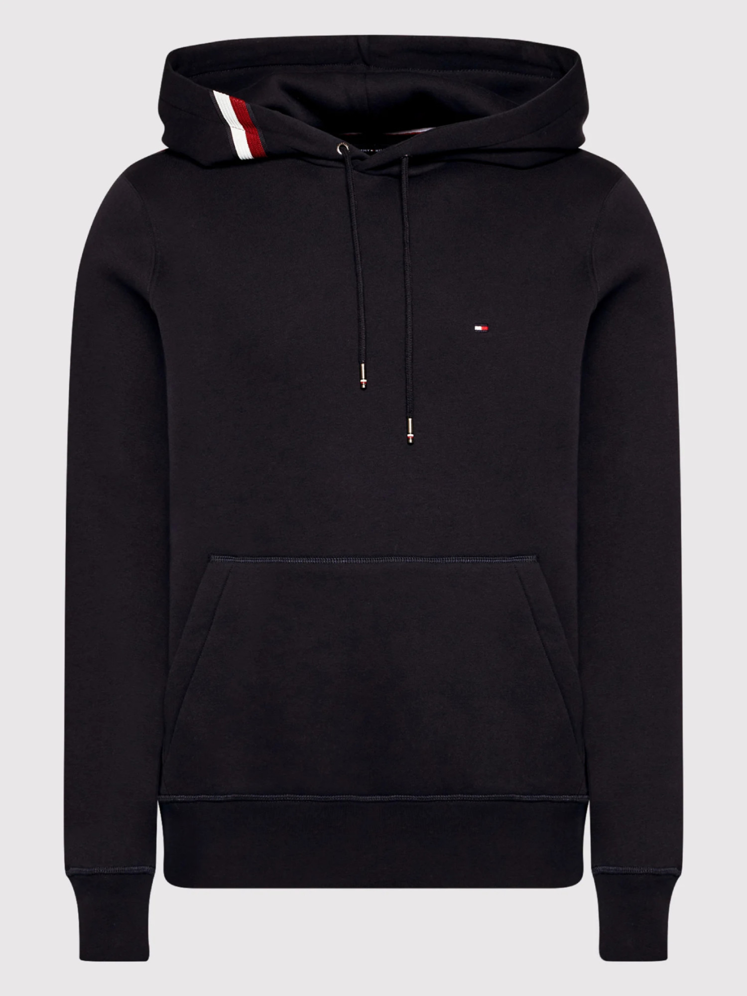 detail Tommy Hilfiger pánská tmavě modrá mikina