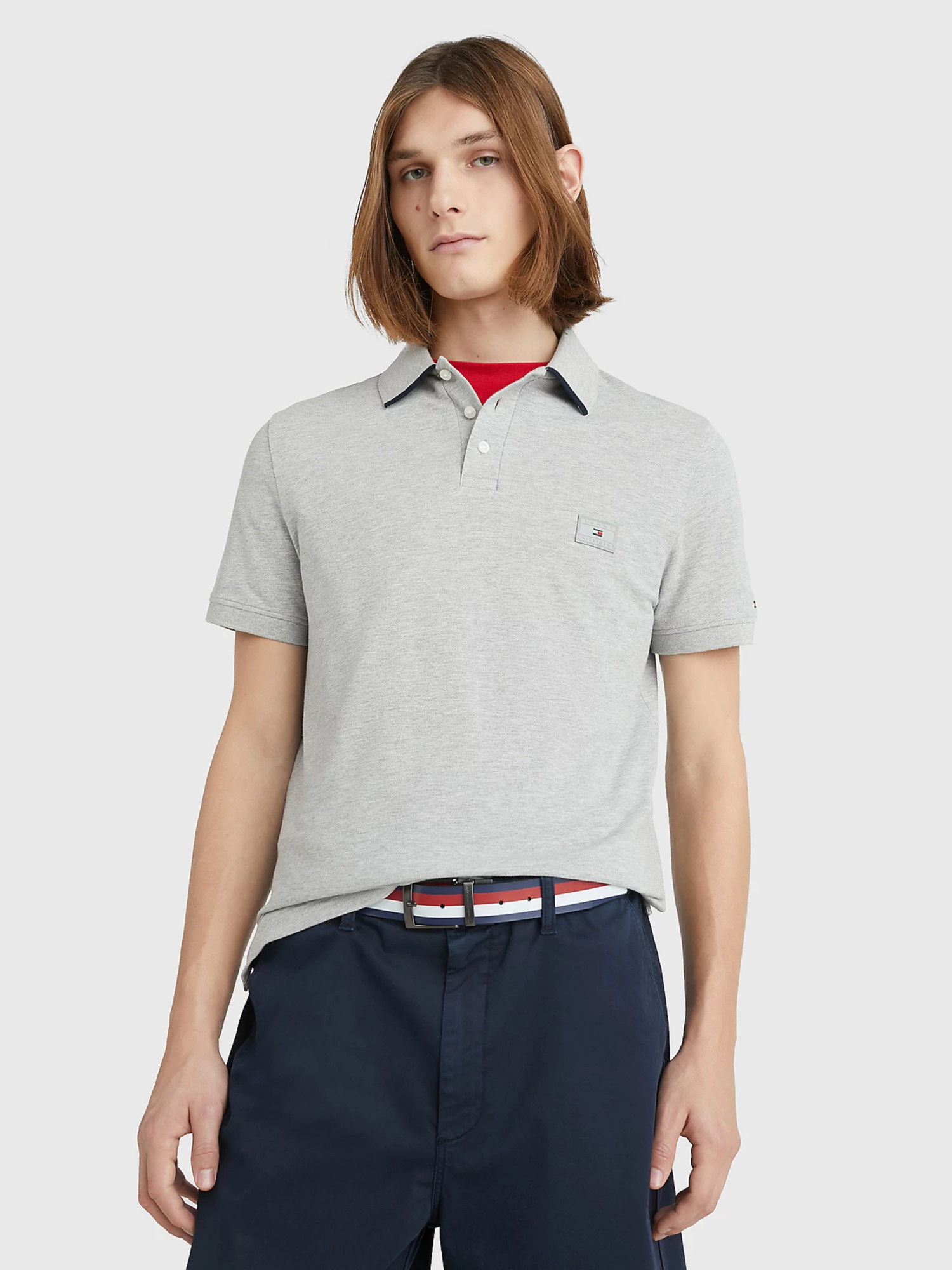 detail Tommy Hilfiger pánské polo Under