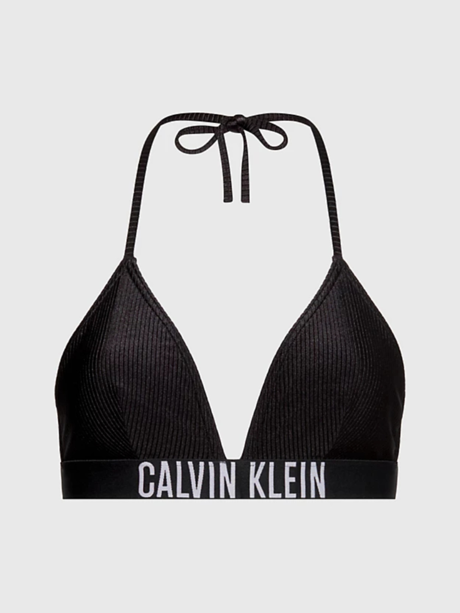 detail Calvin Klein dámská černá plavková podprsenka