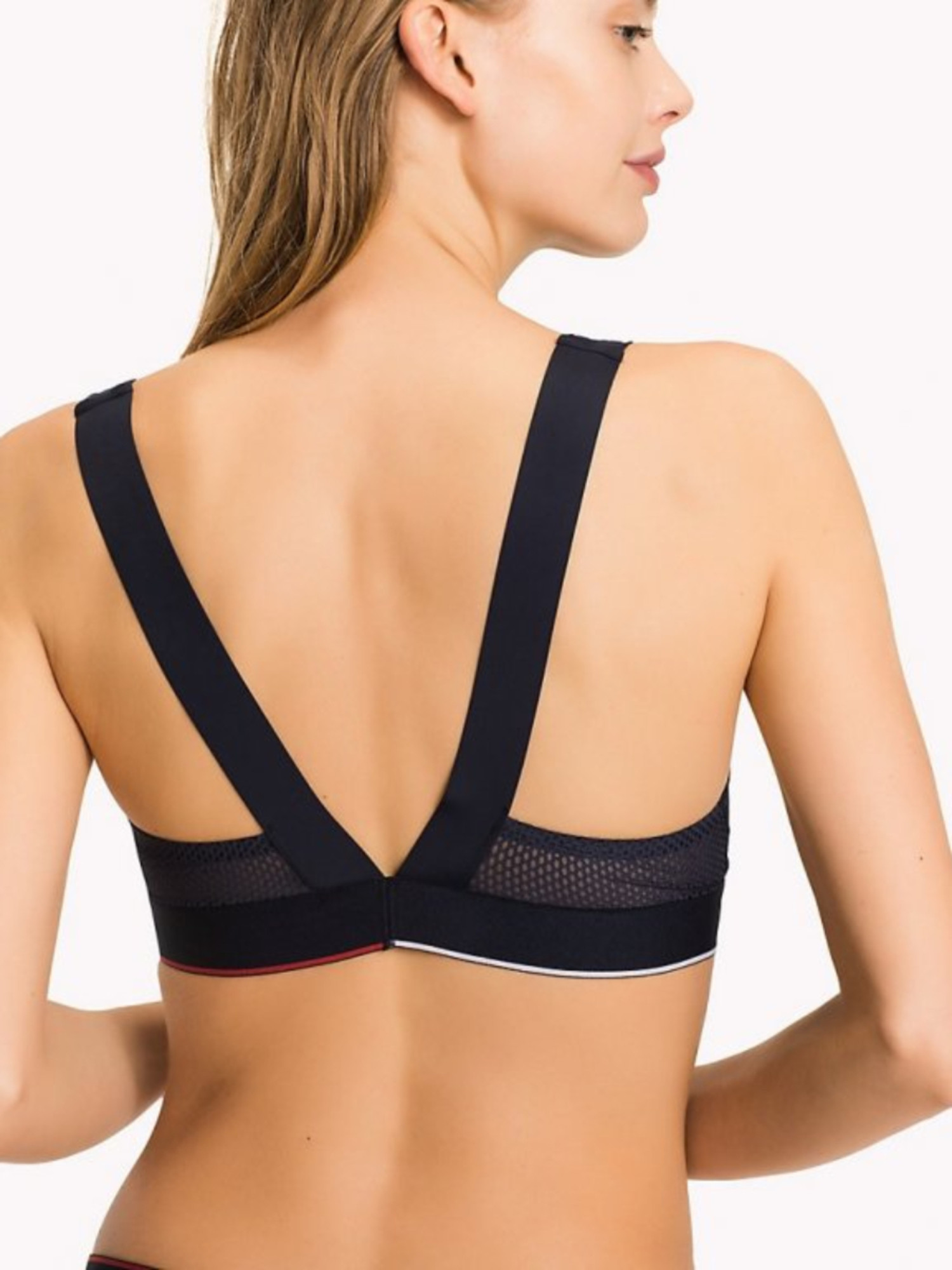 detail Tommy Hilfiger dámská tmavěmodrá podprsenka