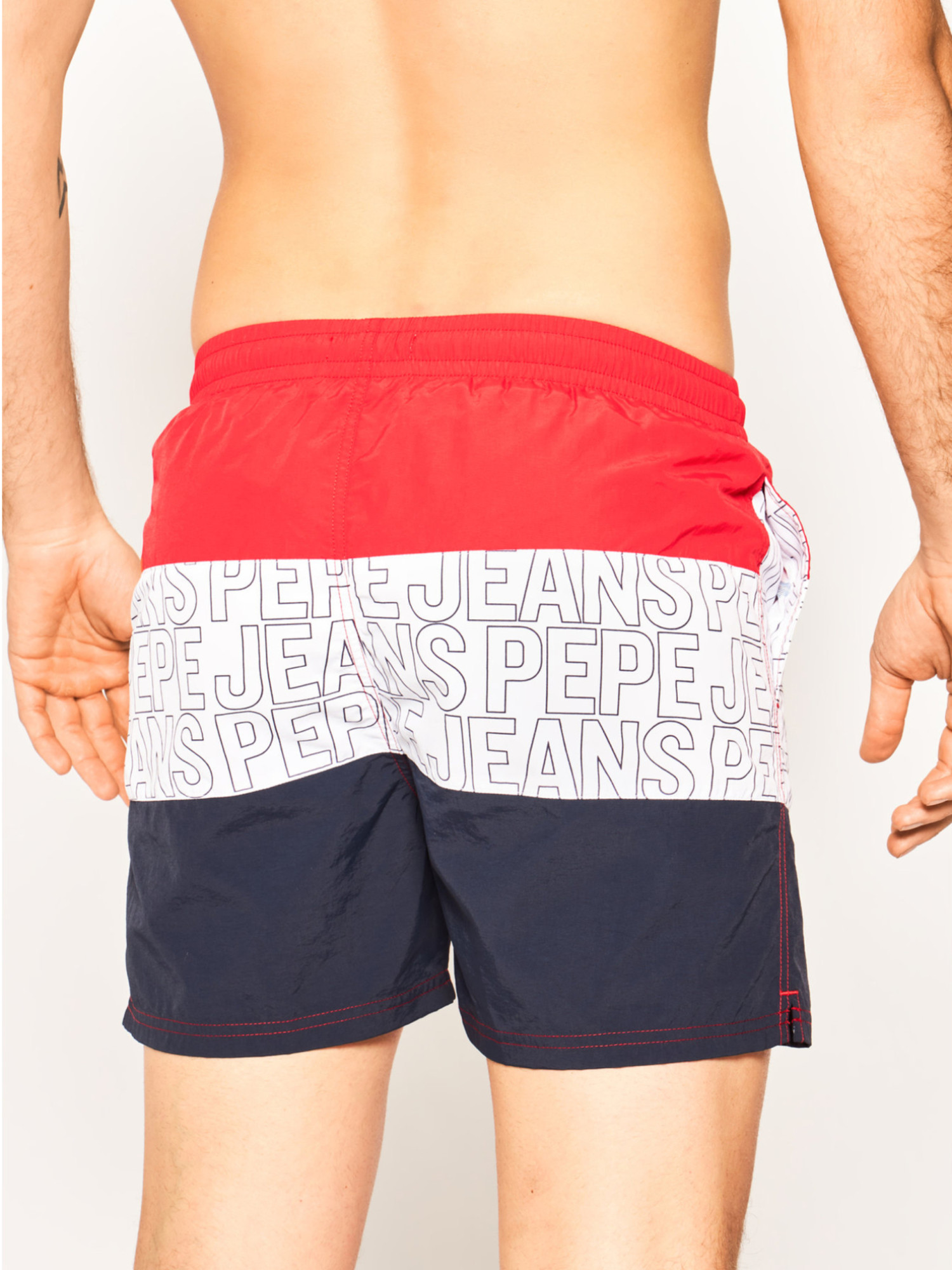 detail Pepe Jeans pánské vícebarevné plavky Erik
