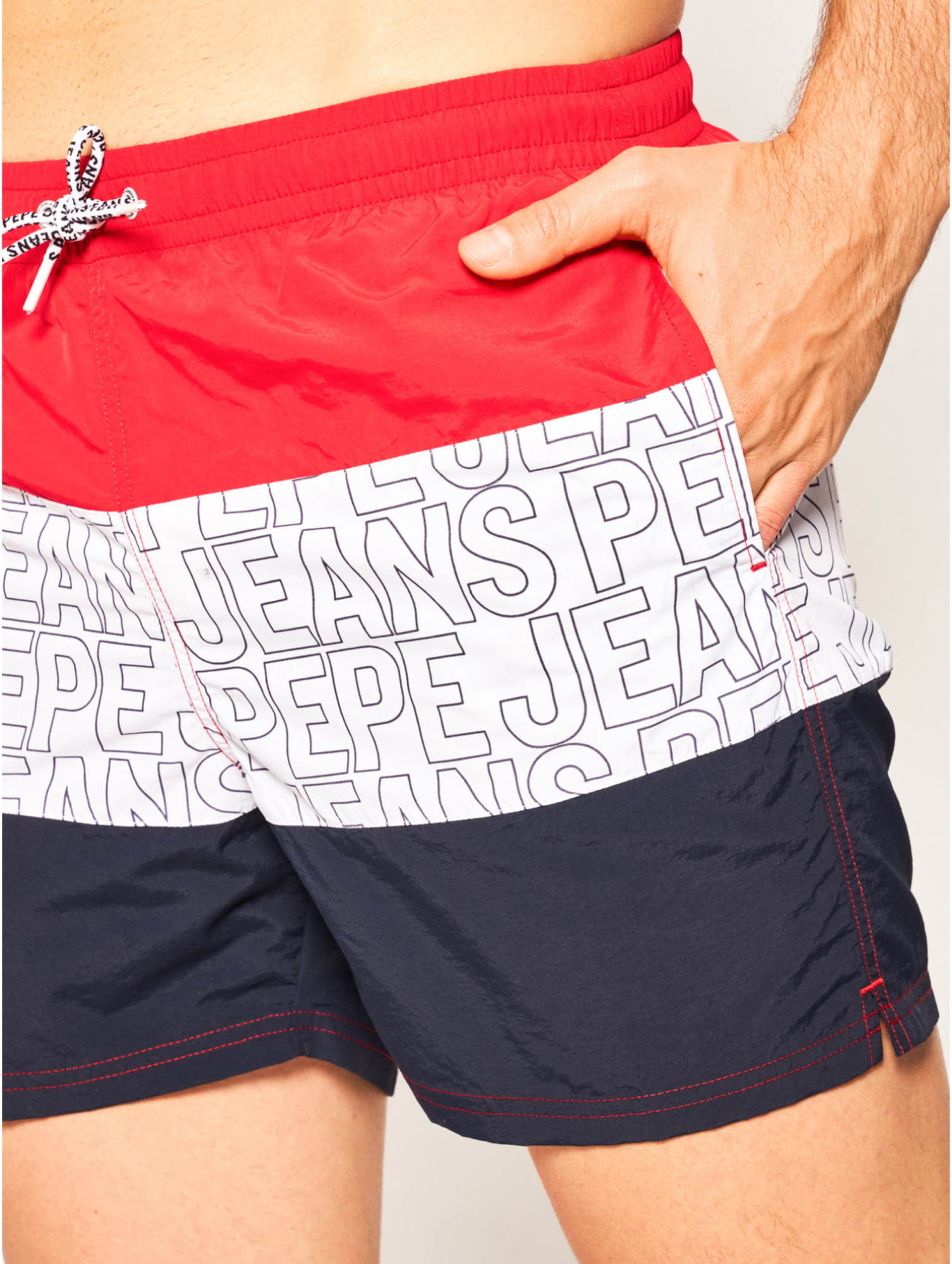 detail Pepe Jeans pánské vícebarevné plavky Erik
