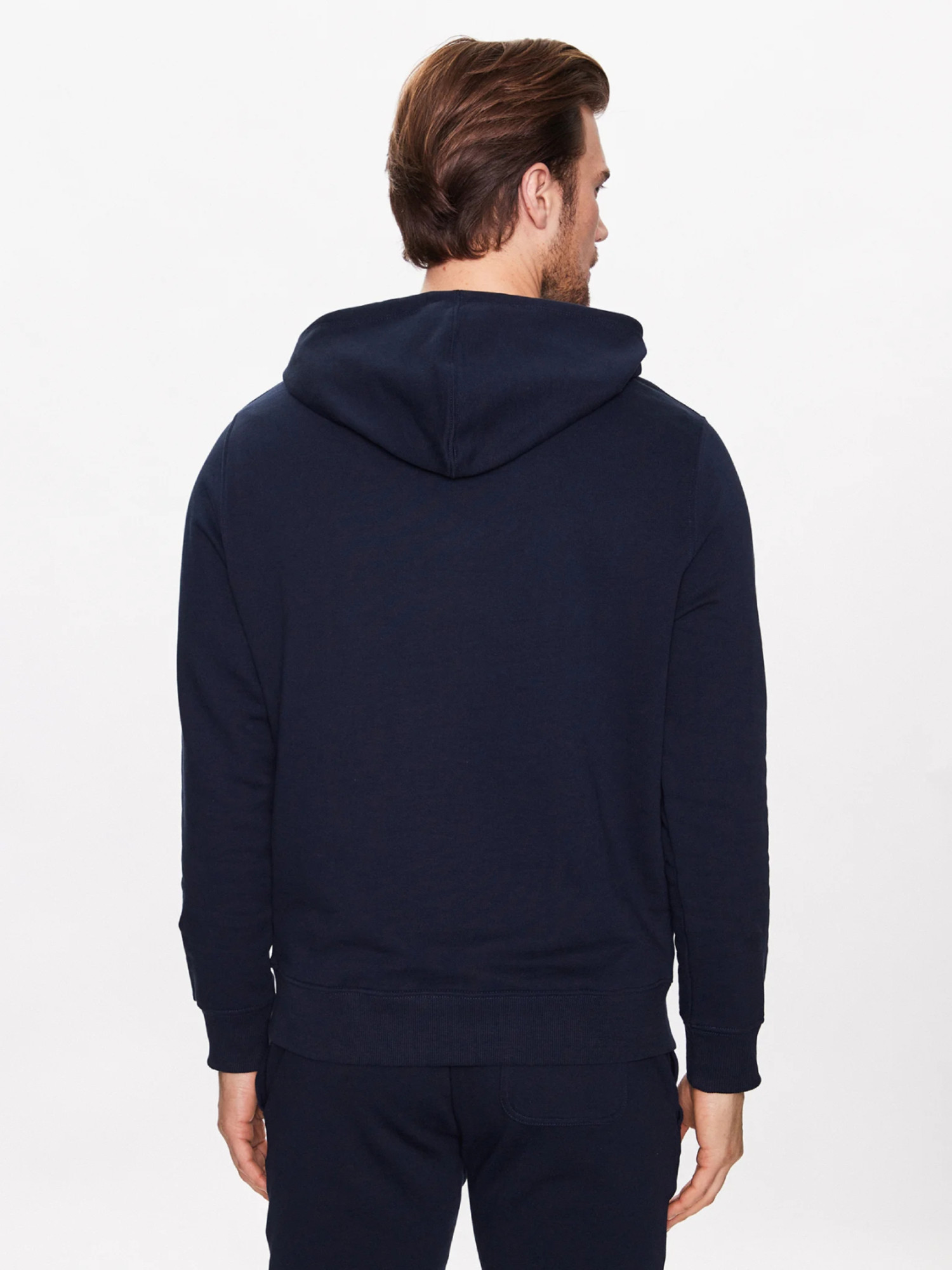 detail Pepe Jeans pánská tmavě modrá mikina