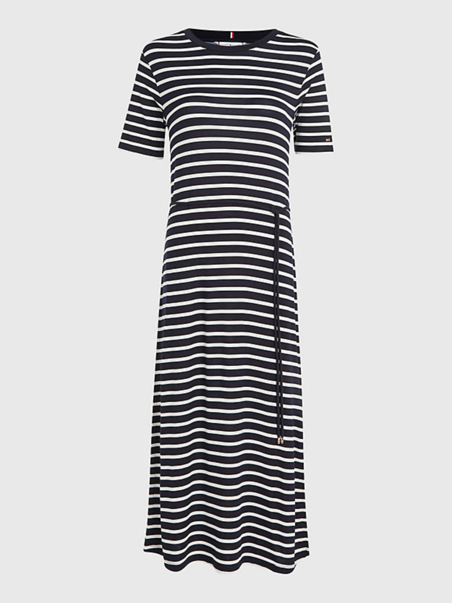 detail Tommy Hilfiger dámské pruhované šaty
