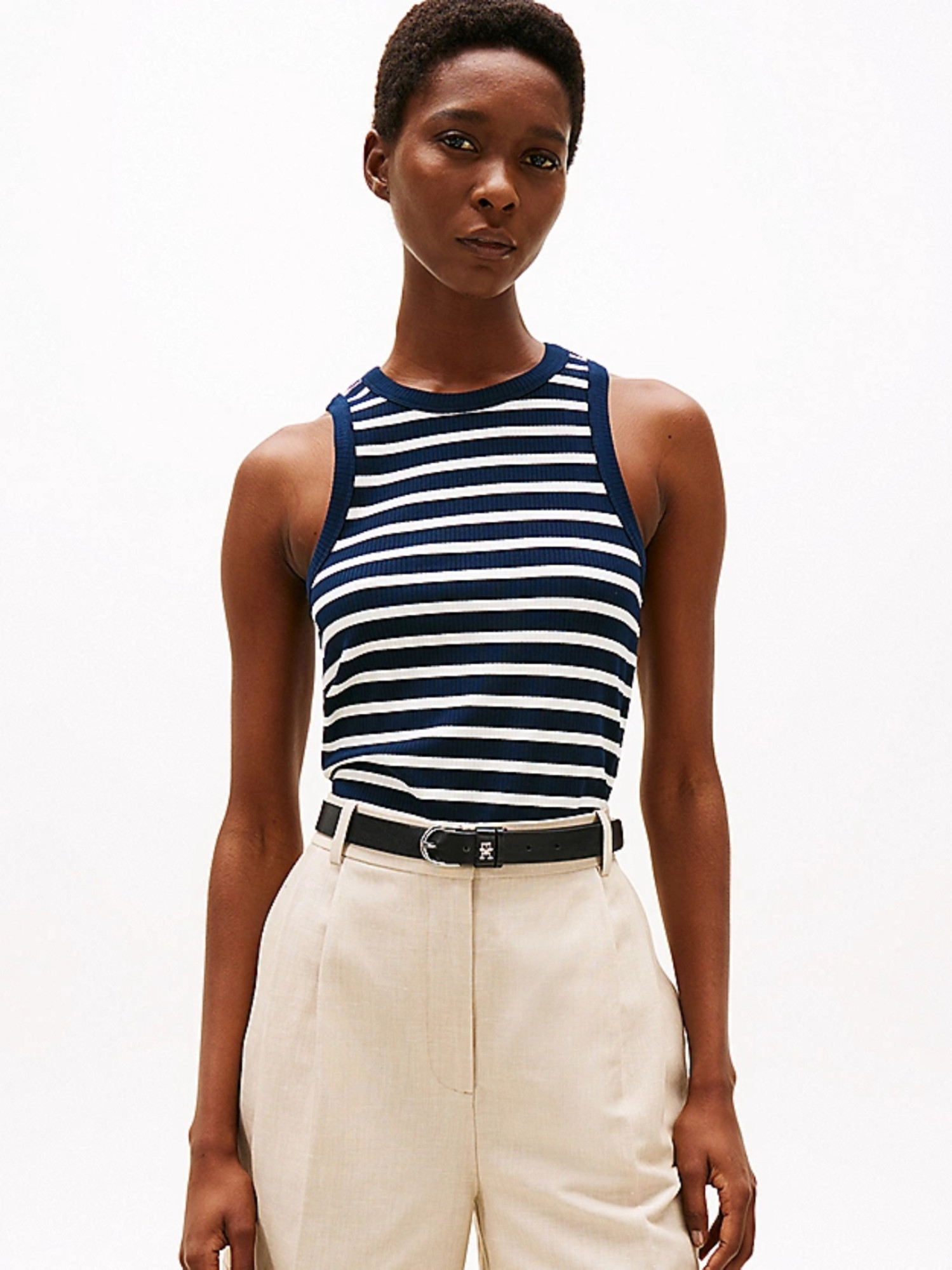 detail Tommy Hilfiger dámské pruhované tílko