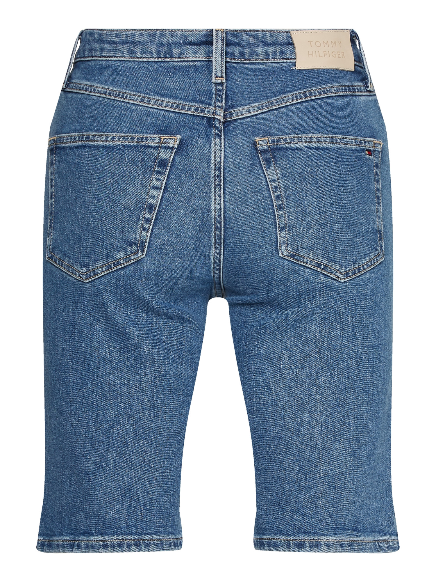 detail Tommy Hilfiger dámské džínové kraťasy