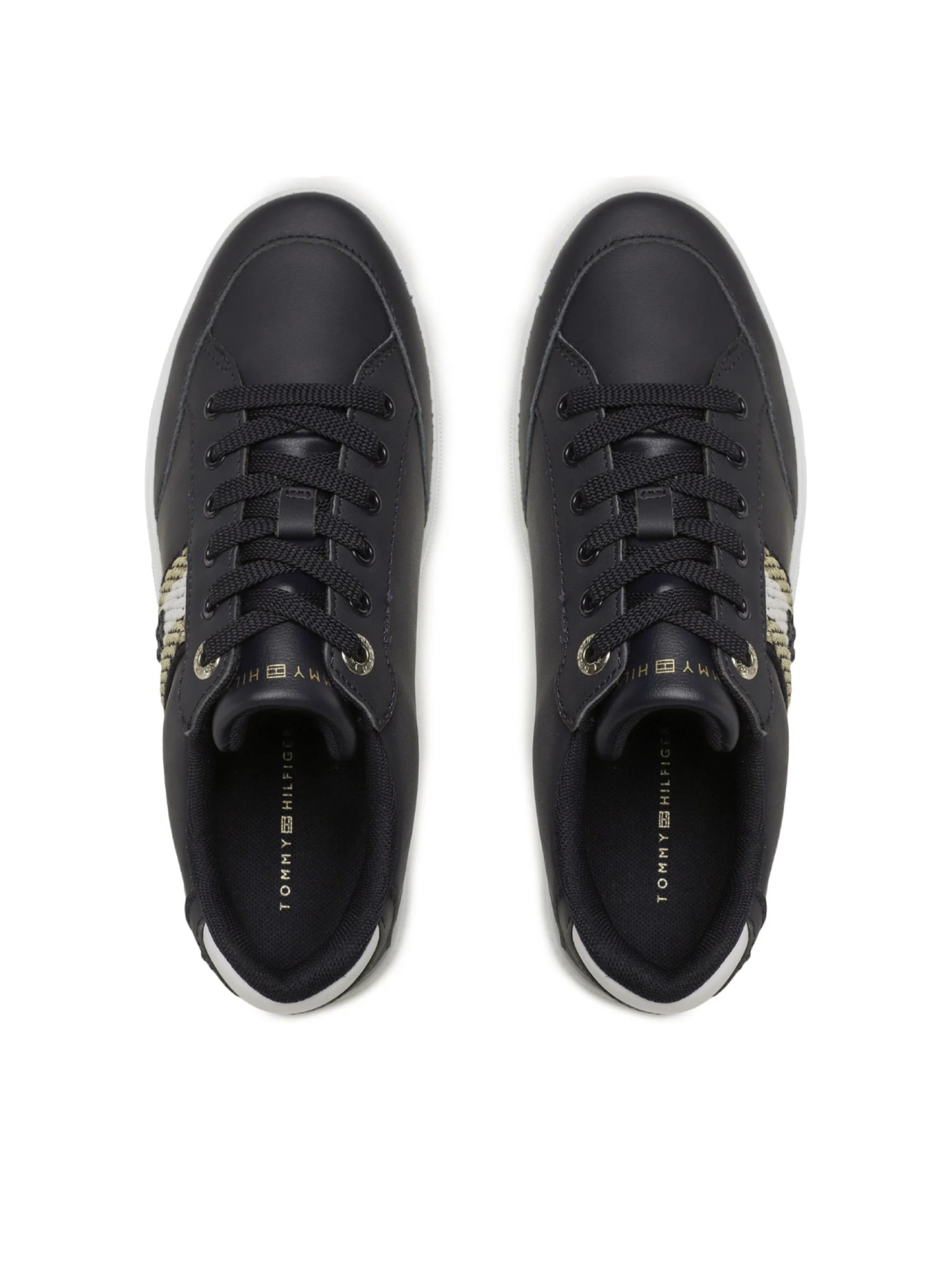 detail Tommy Hilfiger dámské tmavěmodré tenisky