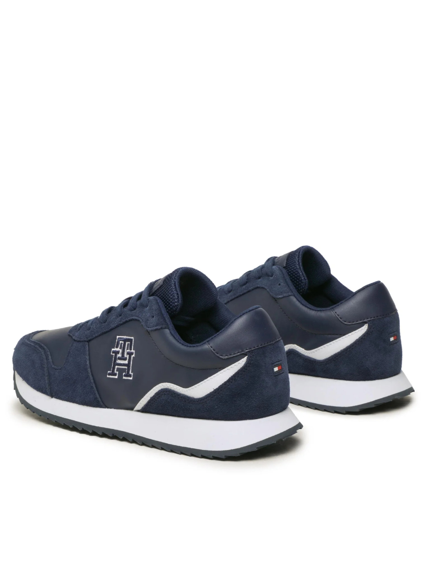 detail Tommy Hilfiger pánské tmavě modré tenisky