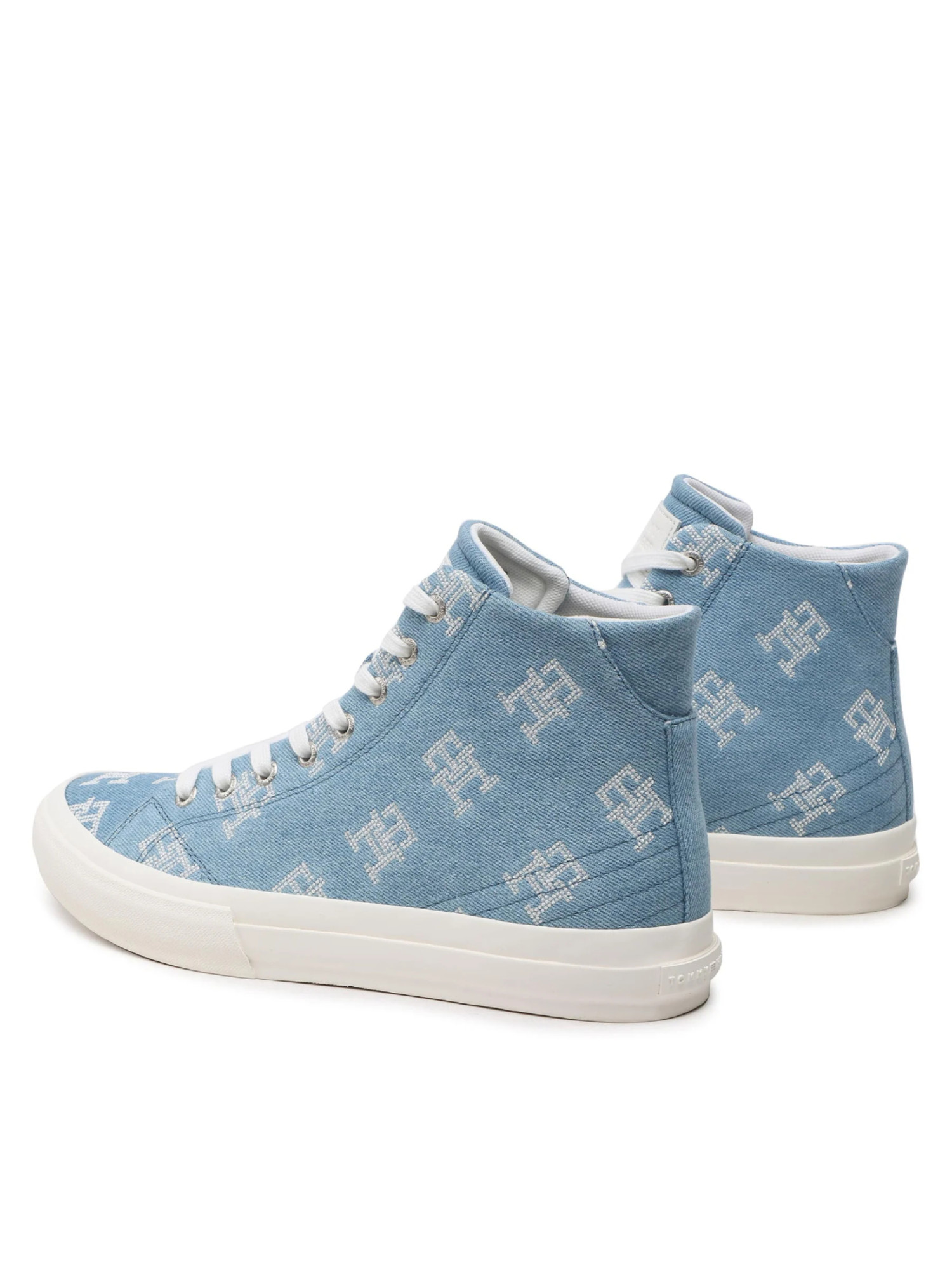 detail Tommy Hilfiger pánské džínové tenisky