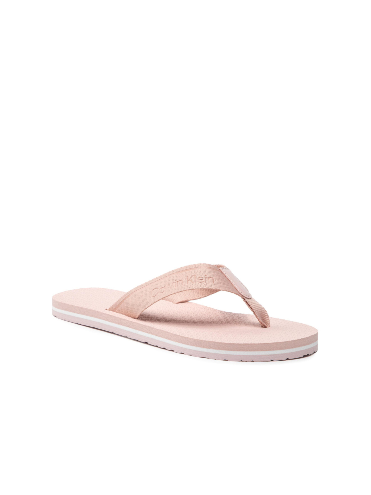 detail Calvin klein dámské růžové žabky