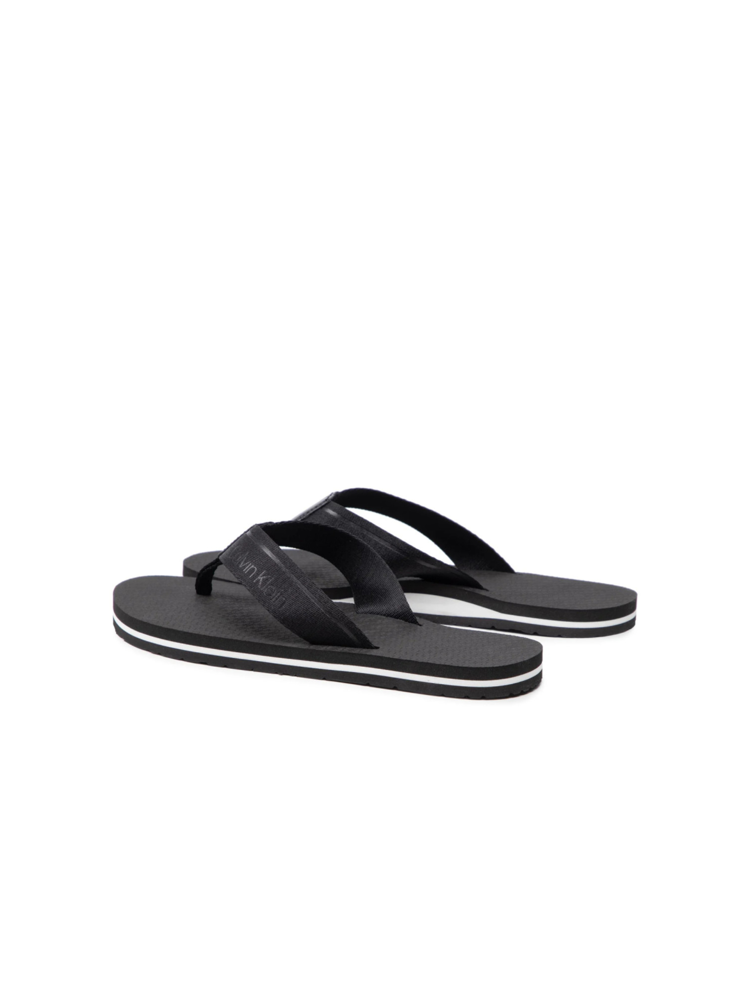 detail Calvin klein dámské černé žabky