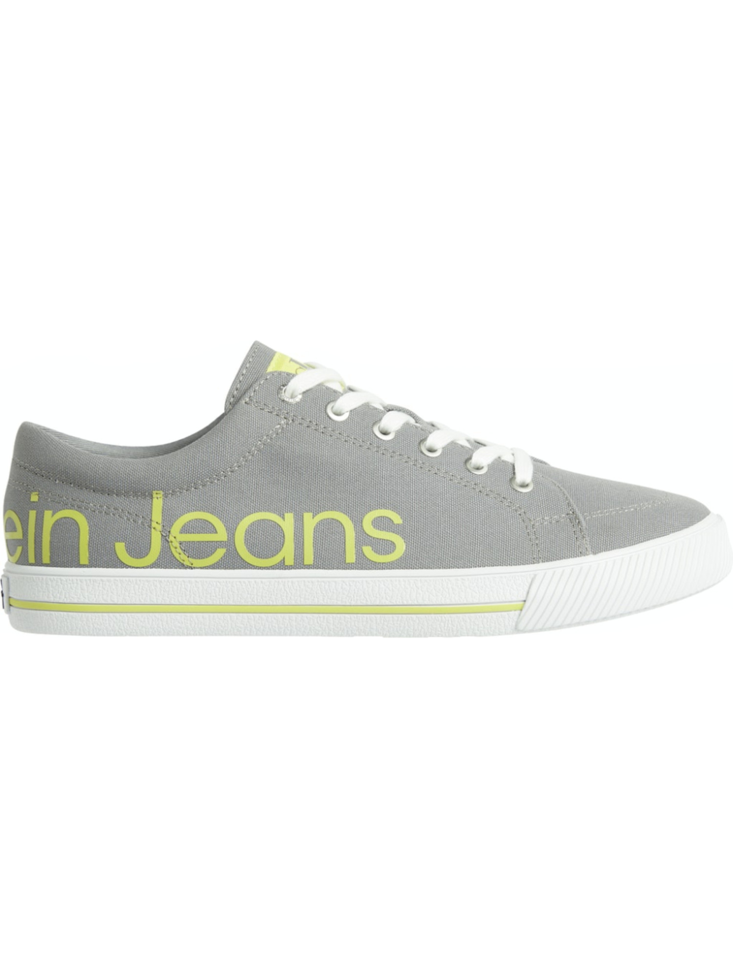 detail Calvin Klein pánské šedé tenisky