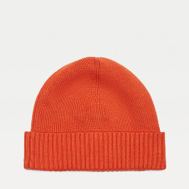 náhled Tommy Hilfiger pánská oranžová zimní čepice Pima