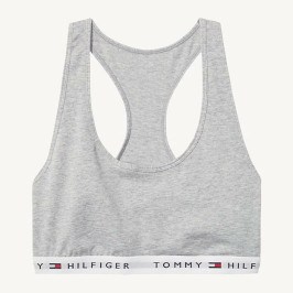 náhled Tommy Hilfiger dámská šedá sportovní podprsenka Iconic