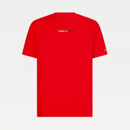 náhled Tommy Jeans pánské červené triko