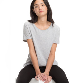 náhled Tommy Jeans dámské šedé tričko