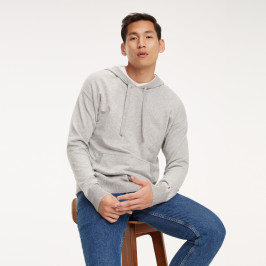 náhled Tommy Hilfiger pánský šedý svetr Hoody
