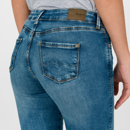 náhled Pepe Jeans dámské modré džíny Pixie Stitch