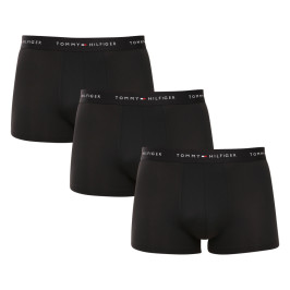 náhled Tommy Hilfiger pánské černé boxerky 3 pack