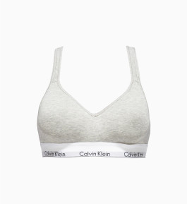 náhled Calvin Klein dámská šedá podprsenka Bralette ve vel. XS
