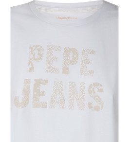 náhled Pepe Jeans dámské bílé triko OLA s potiskem