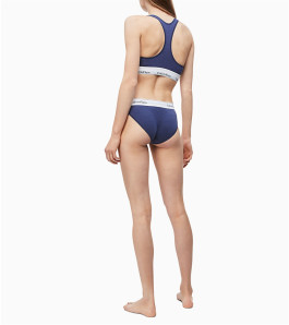 náhled Calvin Klein dámská modrá melírovaná braletka