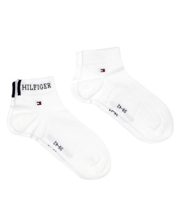 náhled Tommy Hilfiger pánské bílé ponožky 2 pack