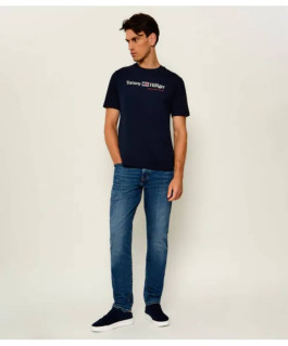náhled Tommy Hilfiger pánské tmavě modré tričko