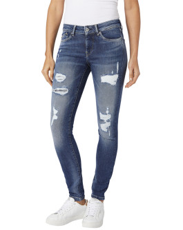 náhled Pepe Jeans dámské modré džíny Pixie