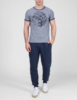 náhled Pepe Jeans pánské modré tepláky Hugen