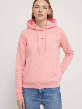 náhled Tommy Jeans dámská růžová mikina