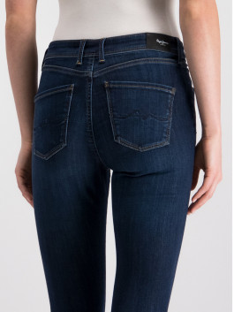 náhled Pepe Jeans dámské tmavě modré džíny Cher