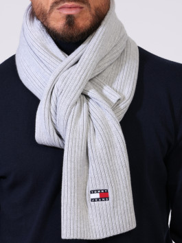 náhled Tommy Jeans pánská šedá šála