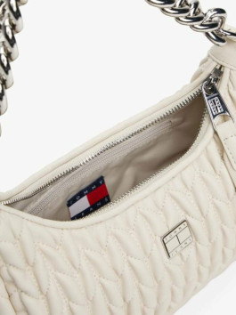 náhled Tommy Jeans dámská krémová kabelka