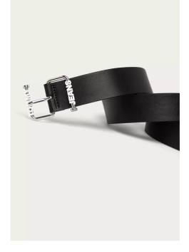 náhled Tommy Jeans dámský černý kožený pásek