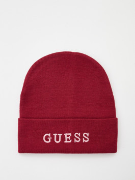 náhled Guess dámská vínová čepice