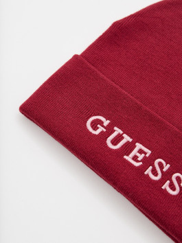 náhled Guess dámská vínová čepice