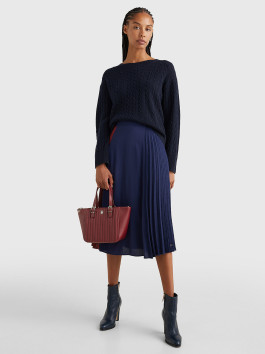náhled Tommy Hilfiger dámská vínová kabelka