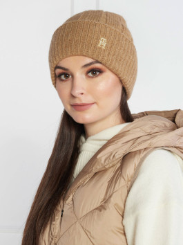 náhled Tommy Hilfiger dámská béžová čepice