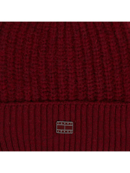 náhled Tommy Jeans dámská vínová čepice