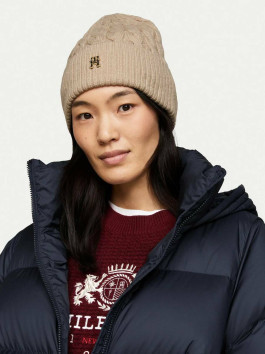 náhled Tommy Hilfiger dámská béžová čepice
