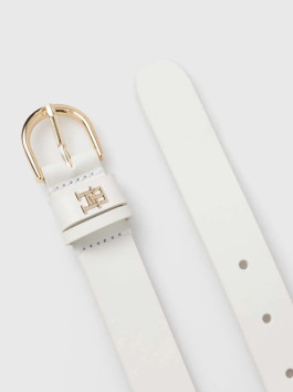 náhled Tommy Hilfiger dámský bílý kožený pásek