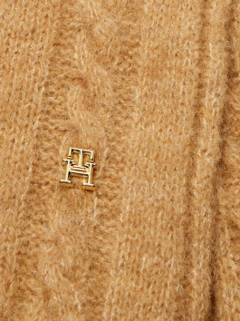 náhled Tommy Hilfiger dámská béžová šála