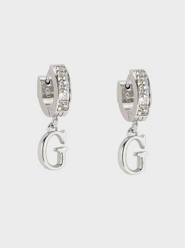 náhled Guess dámské stříbrné náušnice