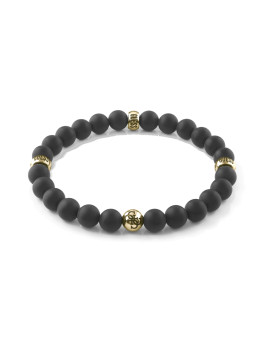 náhled Guess pánský černý náramek