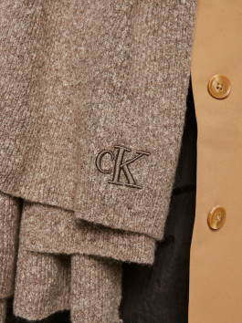náhled Calvin Klein dámský hnědý šál