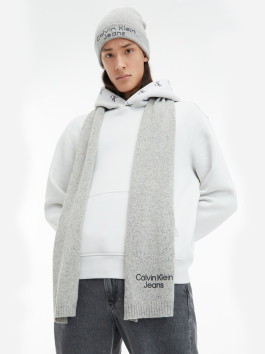 náhled Calvin Klein pánská šedá šála