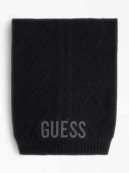 náhled Guess dámská černá šála