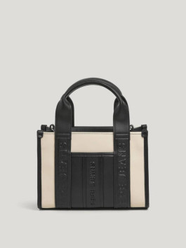 náhled Pepe Jeans dámská černobílá kabelka 