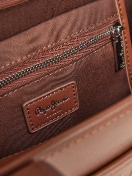 náhled Pepe Jeans dámská hnědá kabelka